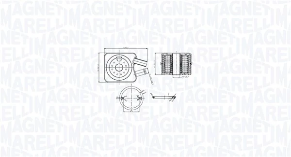 Oil Cooler, engine oil